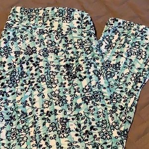 Blue TC Lularoe leggings